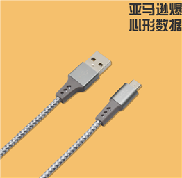 Heart-shaped braided wire