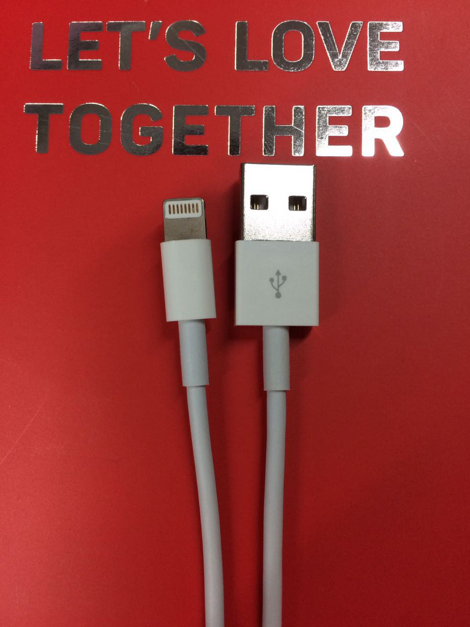 Iphone imitation original data charging line